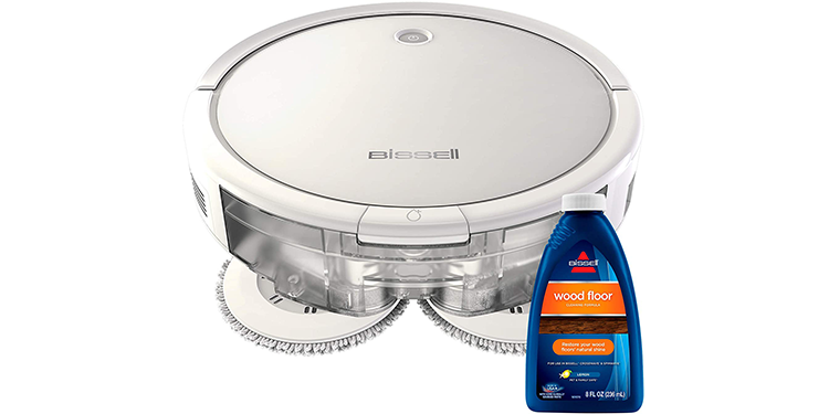 BISSELL SpinWave Hard Floor Expert Wet and Dry Robot Vacuum, 3115