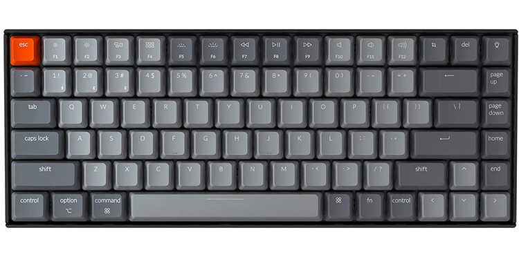 Keychron 84-Single LED-BLUE Wireless Mechanical Keyboard