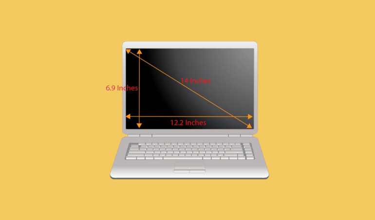 Laptop Screens Are Measured