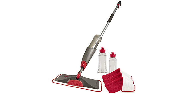 Rubbermaid Reveal Spray Mop Kit - Mop With Microfiber Cleaning Pads